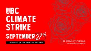 UBC Geography’s statement on the Global Climate Strike