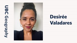 Desirée Valadares appointed Assistant Professor, Geographies of Settler Colonial Canada
