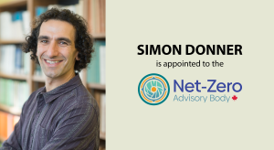 Simon Donner is Appointed to Net-Zero Advisory Body