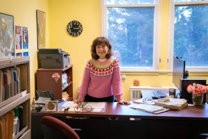 After 42 years we bid a bittersweet farewell to Sandy Lapsky, Geography Administrator